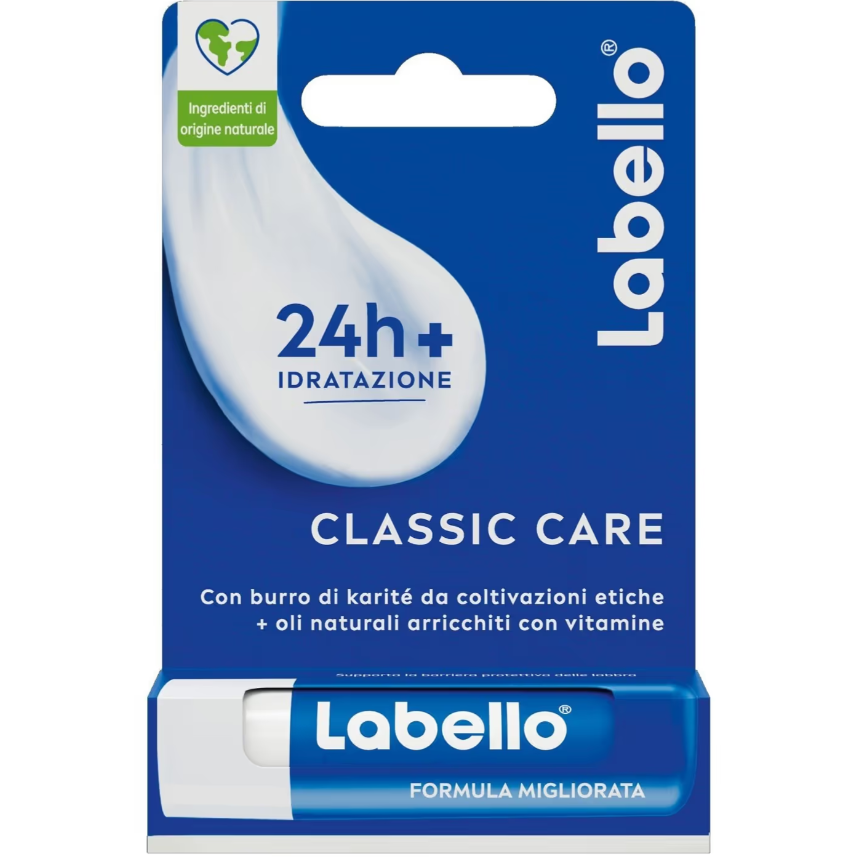 بالم مرطوب کننده لب لابلو اورجینال Labello Classic Care حجم 5.5 میلی لیتر