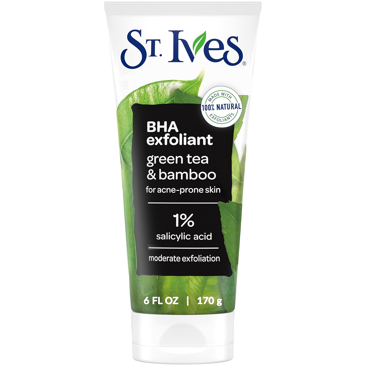 اسکراب چای سبز و بامبو سینت ایوز ST.Ives blackhead clearing